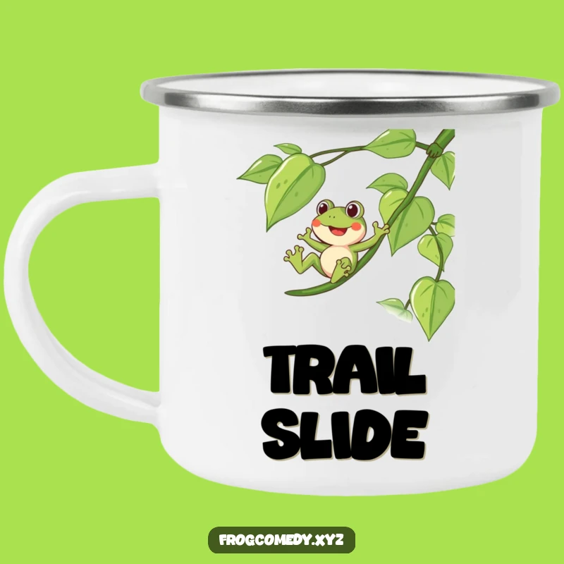 Funny Frog Vine Camping Mug: Adventure Fuel for Outdoors