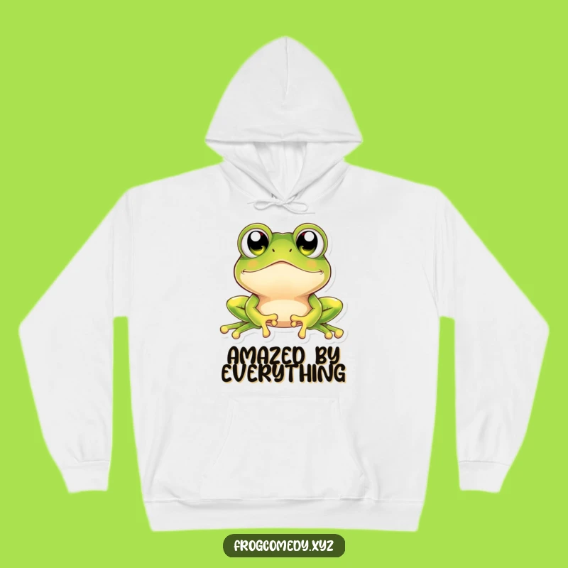 Funny Kawaii Frog Hoodie: Cozy Amazement, The Ultimate Funny Gift