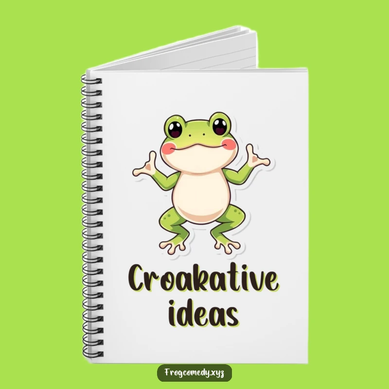 Funny Frog Wiggle Dance Notebook: Amphibian Journal, Excellent Funny Gift