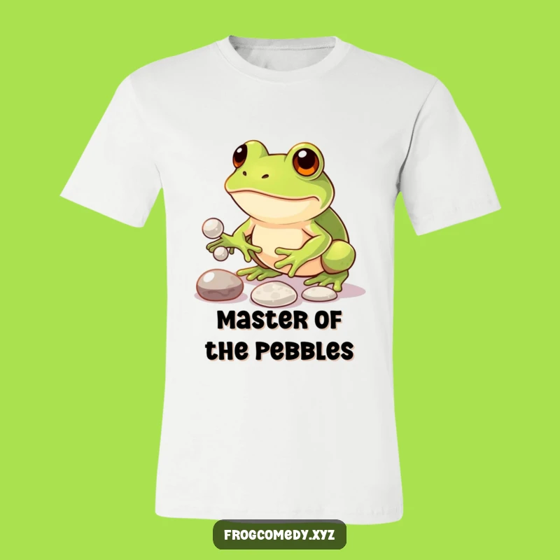 Kawaii Frog Juggling T-Shirt: Funny Tee for the Ambitious & Goofy