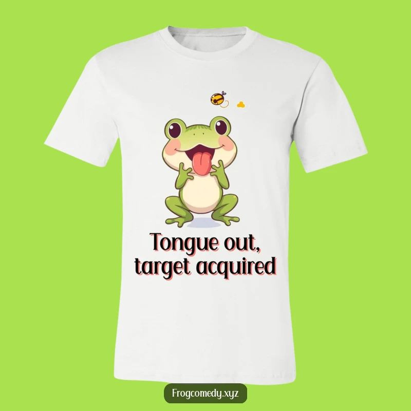 Funny Frog Fly Catcher T-Shirt: Unleash Your Inner Hunter