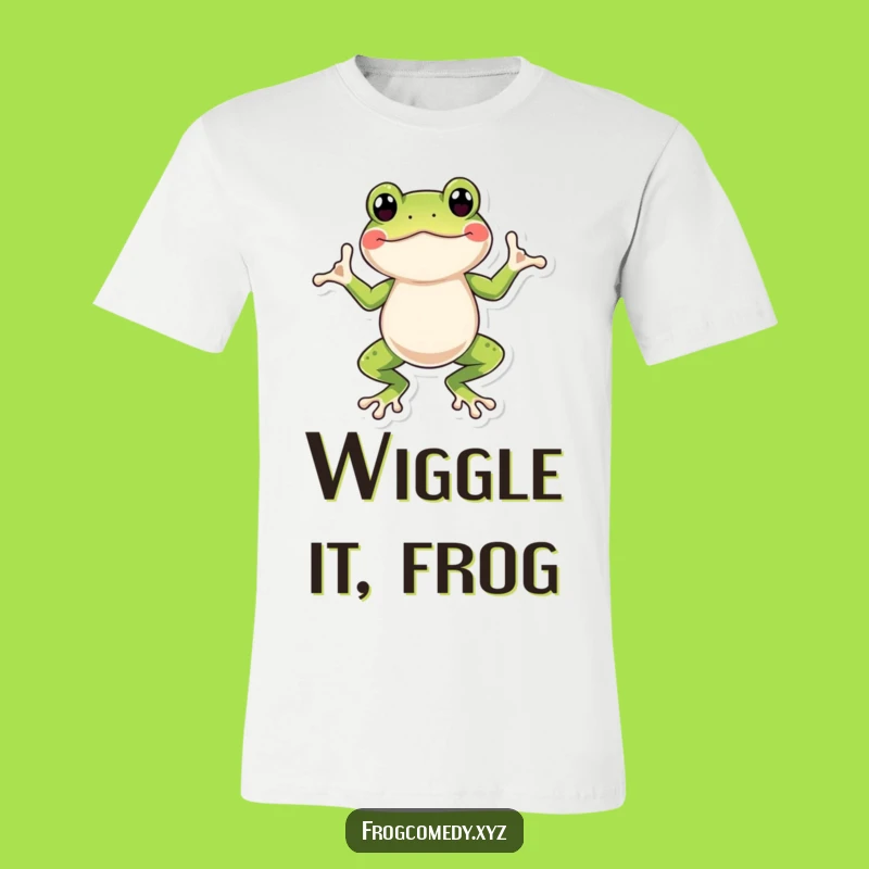 Funny Frog Wiggle Dance T-Shirt: Silly Amphibian Tee, Awesome Funny Gift
